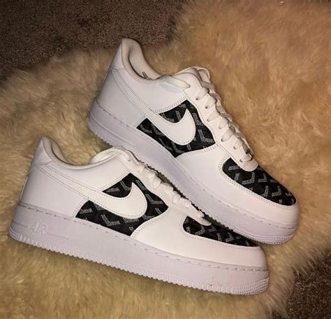 nike air force 1 goyard custom|personalized air force 1 shoes.